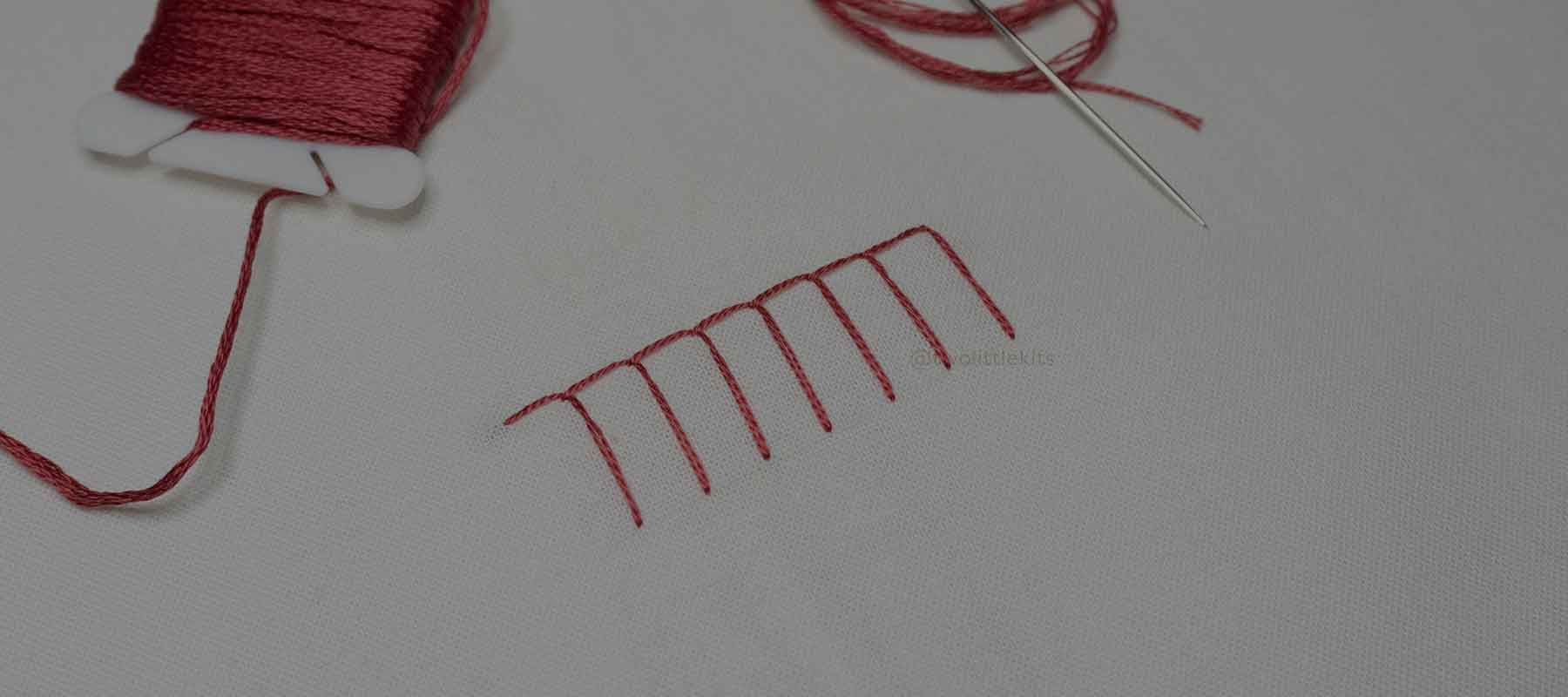 Blanket Stitch // Hand Embroidery Stitches