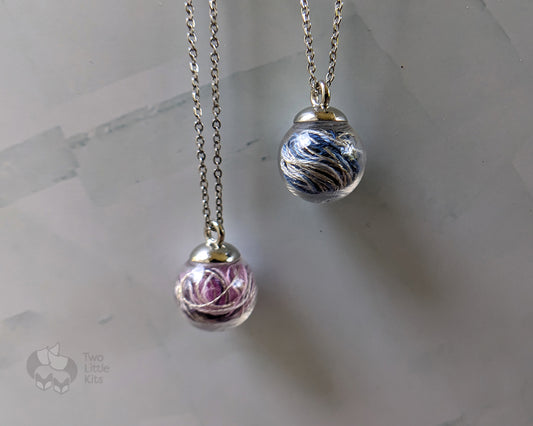 "Floss Love" - Handmade Necklace