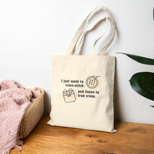 "True Crime" - Tote Bag