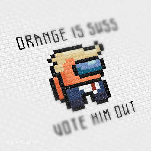 "Vote Out" - Cross-Stitch Pattern