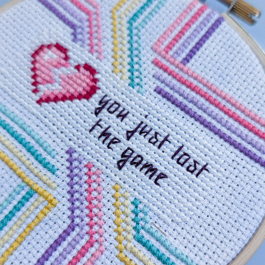 "The Game" - Cross-Stitch Pattern