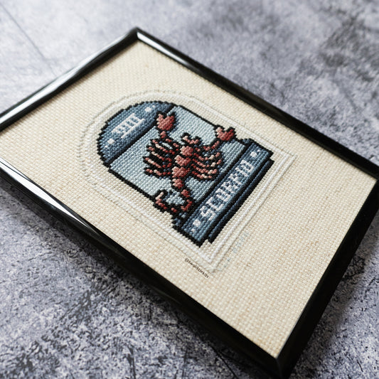 "Zodiac: Scorpio" Cross-Stitch Pattern