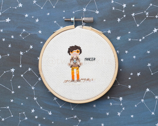 "Lena" - Cross-Stitch Font