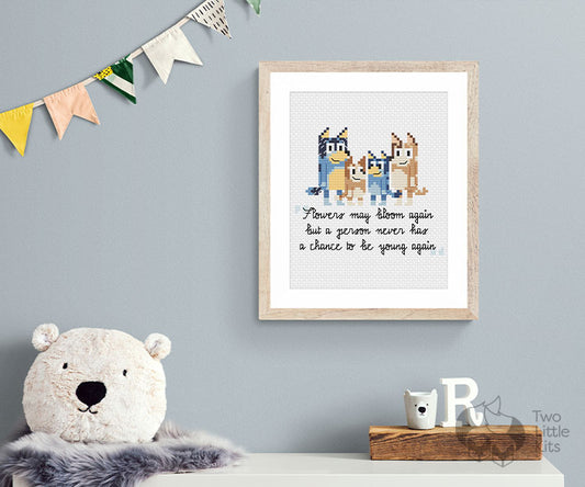 "Young Again" - Cross-Stitch Pattern