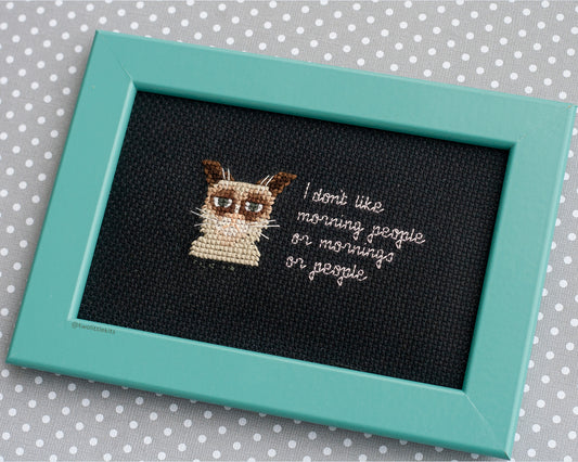 "Morning People" - Cross-Stitch Pattern