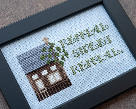 "Sweet Rental" - Cross-Stitch Pattern