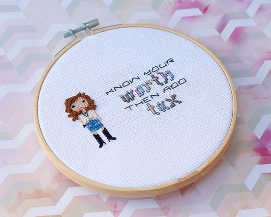 "Add Tax" - Cross-Stitch Pattern