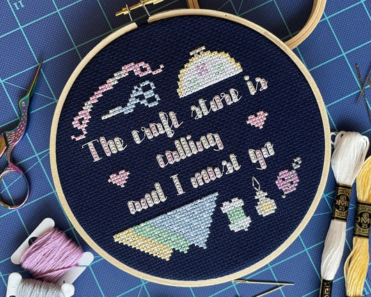 "Craft Store" - Cross-Stitch Pattern