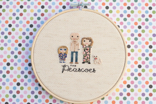 "Alison" - Cross-Stitch Font