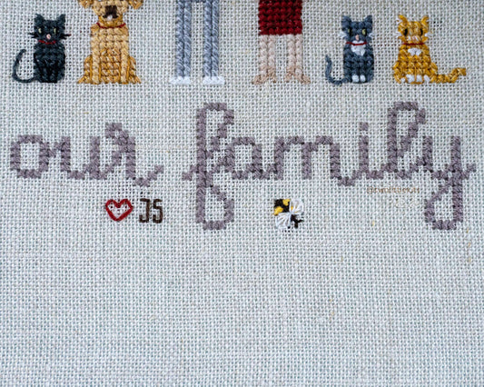 "Kathy" - Cross-Stitch Font