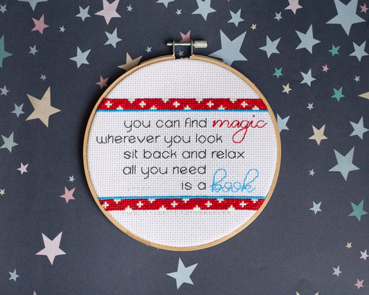 "Find Magic" - Cross-Stitch Pattern