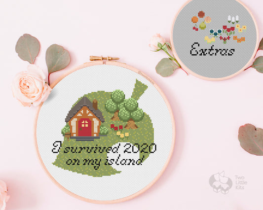 "Survived 2020" - Cross-Stitch Pattern