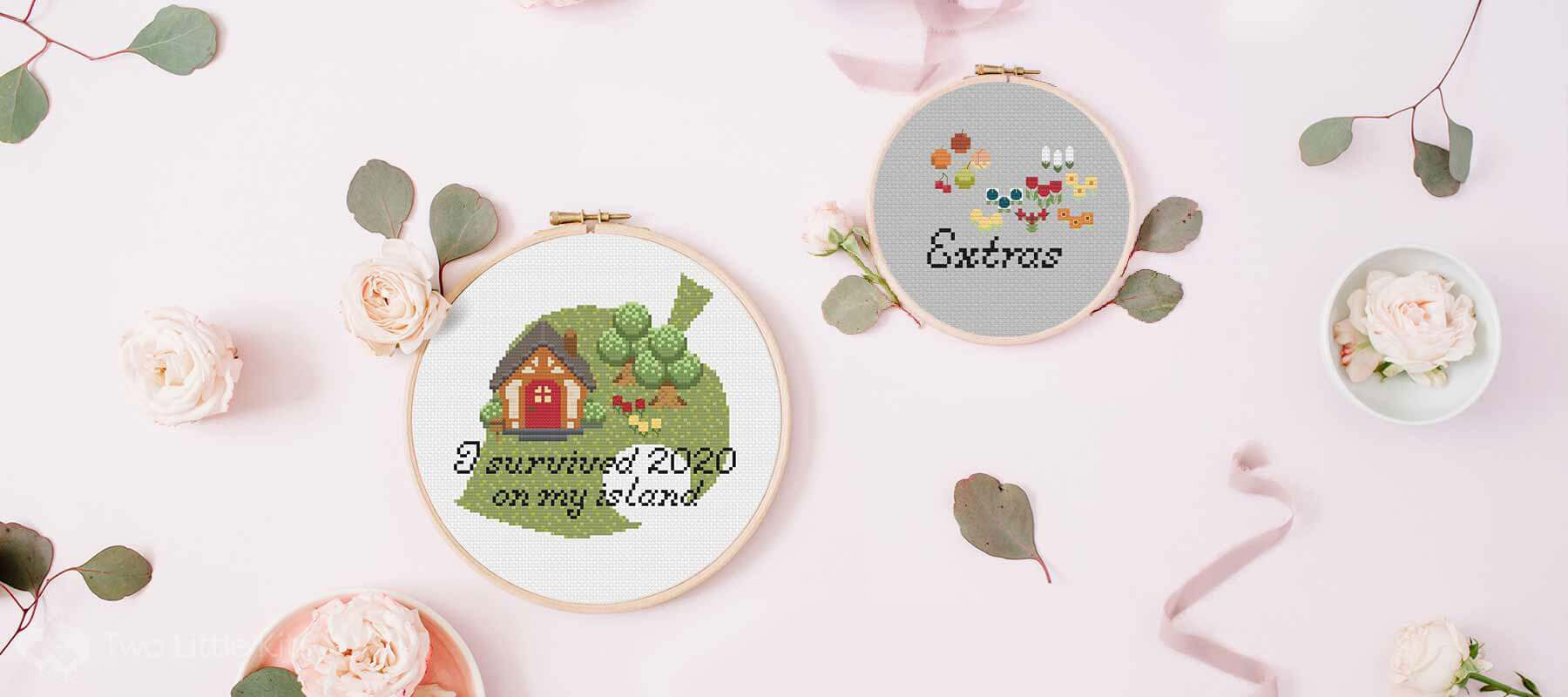 Latest Cross-Stitch Pattern; 'Survived 2020'... and you can customise it yourself!