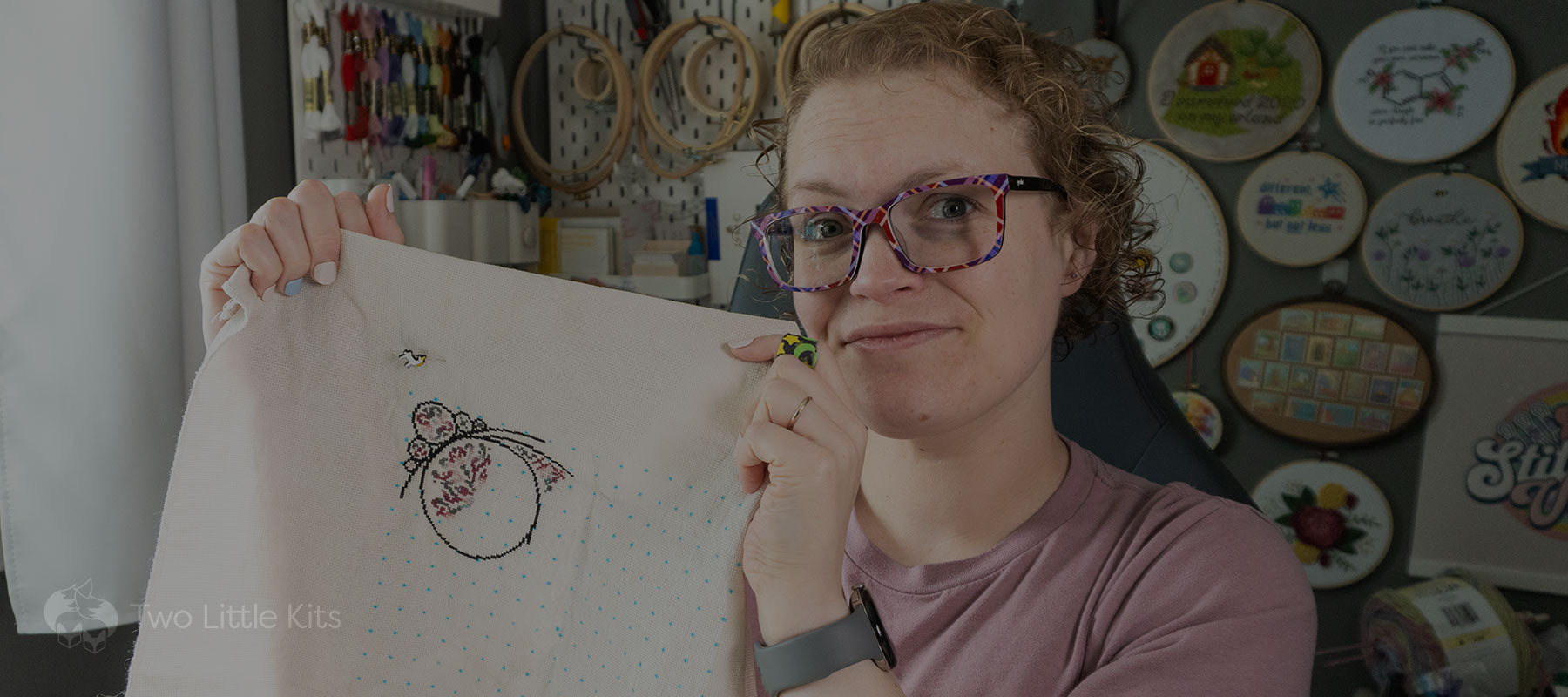 FlossTube #107 - Stitching for the State Fair + Merch Pre-Orders!