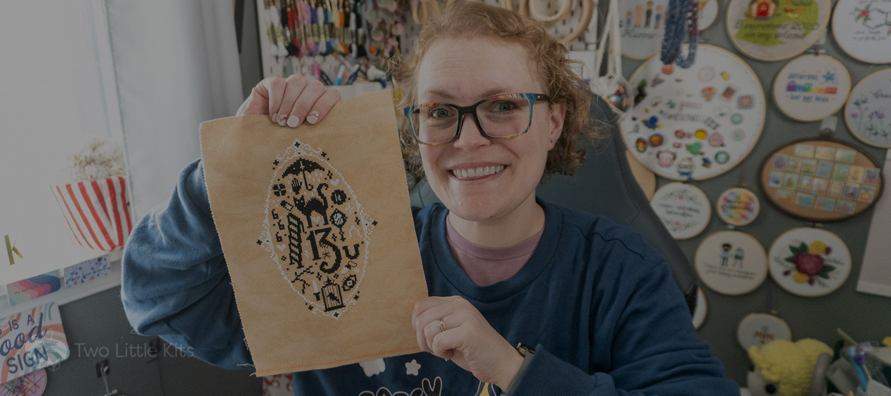 FlossTube #112 – Halloween Finishes and Stitchy Surprises