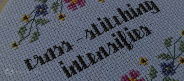 Three Little Stitches That Make Cross-Stitch Magic