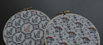 A Blackwork Christmas: Handmade Gifts for My Girls