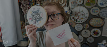 FlossTube #124 - Upcoming Font, StitchCon Prep, & The 1900s Club