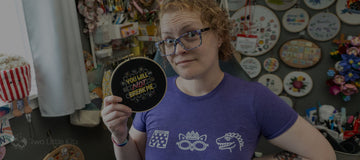 FlossTube #130 - The One Where I Turn 40! (Mishaps, Presents & Stitch-Alongs)