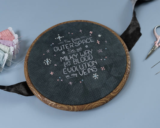 "Outer Space" - Cross-Stitch Pattern