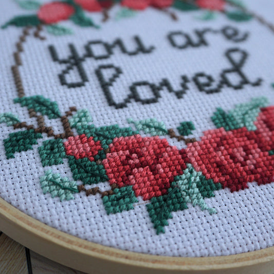 "Love Reminder" Cross-Stitch Pattern