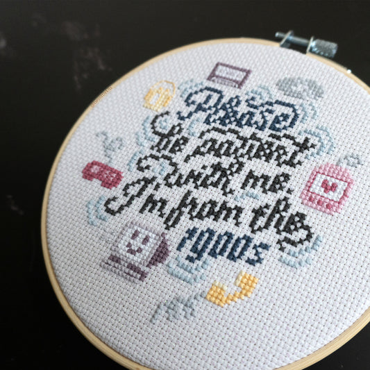"1900s Baby" - Cross-Stitch Pattern