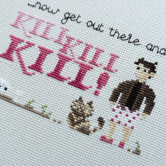 "Cascadia Edict" - Cross-Stitch Pattern