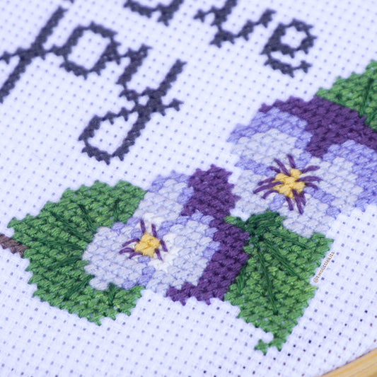 "Deserving Joy" - Cross-Stitch Pattern
