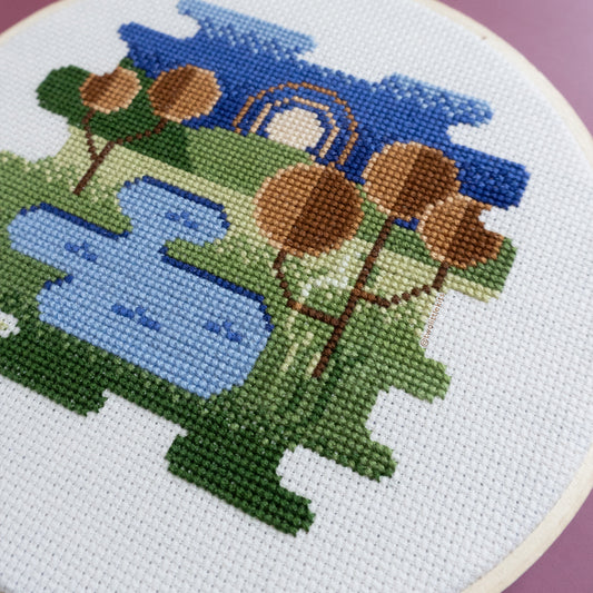 "Find Me" - Cross-Stitch Pattern