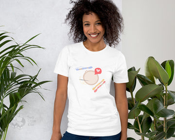 "Embroidery Love" - Unisex T-Shirt