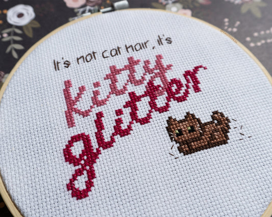 "Kitty Glitter" - Cross-Stitch Pattern