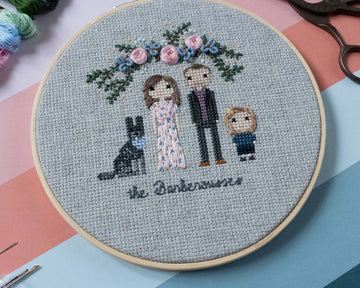 Custom Cross-stitch - Character Portrait