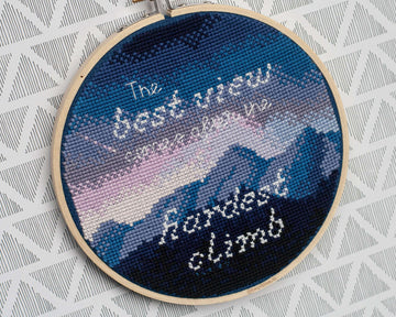 "Best View" - Cross-Stitch Pattern