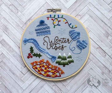 "Winter Vibes" - Embroidery PDF Pattern